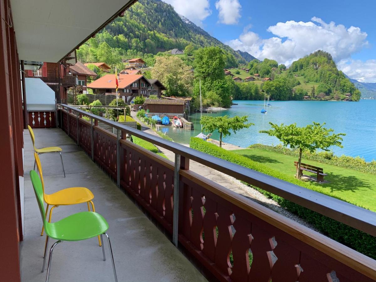 Seehaus Lake View 3-Bedroom Apartment Iseltwald Exterior photo